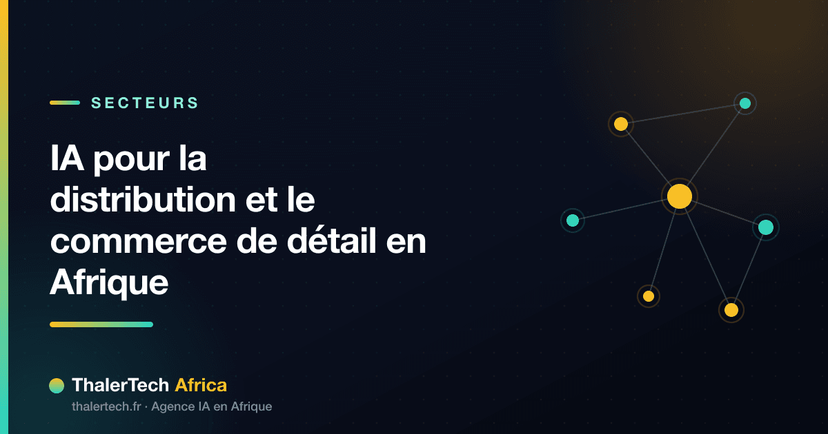 IA pour la distribution et le commerce de détail en Afrique